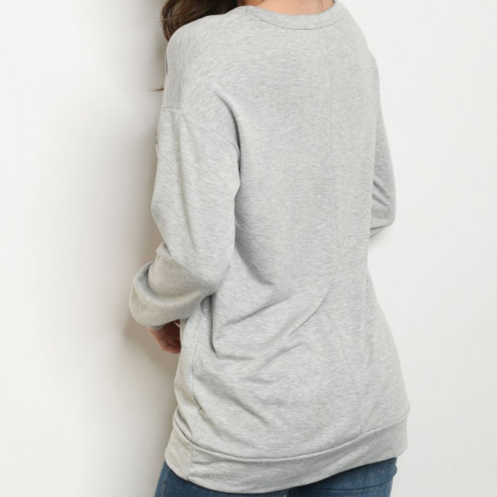 MOMMA LIFE LEOPARD STATEMENT  TOP - Picture 3 of 7